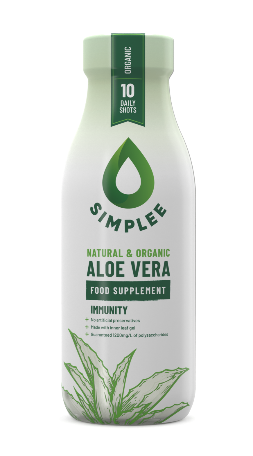 Organic Aloe Vera Health Supplement - 500mL